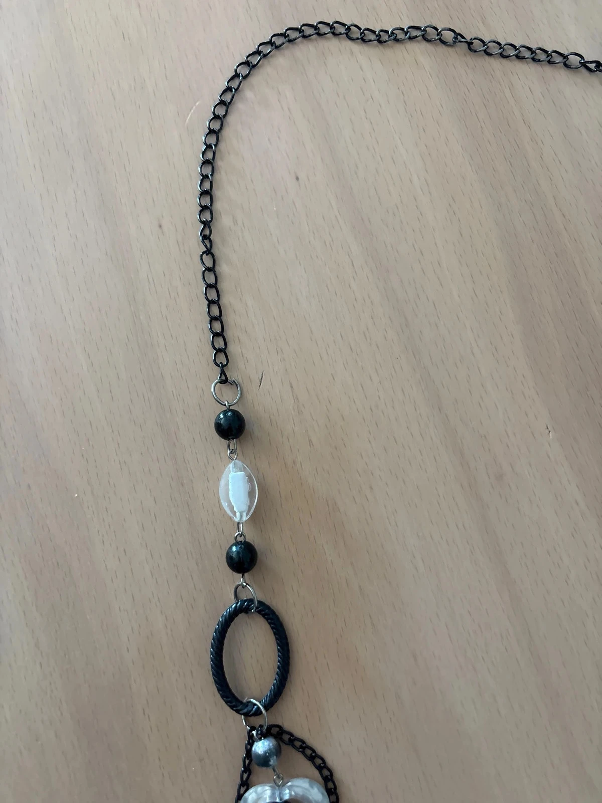 Black pendant necklace – photo 2